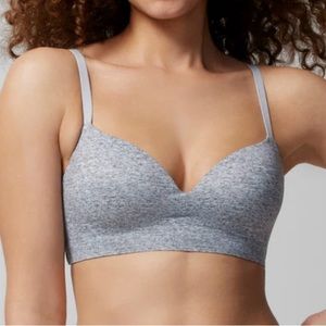 Soma Embliss Wireless Bra Gray size 42D